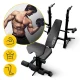 4Fizjo 1501 ULTRA Training Bench with Rack, Black
