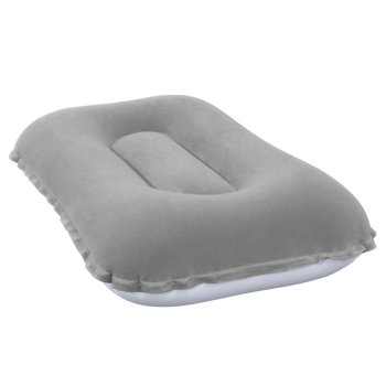 BESTWAY 67121 Inflatable tourist velor sleeping pillow, 42x26x10 cm