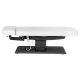 Electric SPA Treatment Bed Sillon Relax, 63-87 cm, White / Dark Wood Base