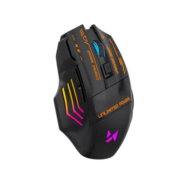 Wozinsky WMGB-1179 Wireless Optical Gaming Mouse 3200 DPI, Black