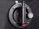 Vacuum Suction Cup with Pump and Gauge for Glass & Tiles, 200kg, black