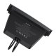 Baseus T-Space USB Hub for Tesla with Built-in Retractable Cables, Black