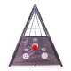 Ecotoys 4-in-1 Garden Playground with Swings and Basketball Hoop