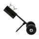 Crevice Weeding Tool with Wheels for Patios and Driveways