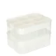 3-Tier Stackable Storage Organizer for Building Blocks & Toys with Dividers