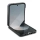 Guess Leather 4G Metal Logo Case for Samsung Galaxy Z Flip 6, Black