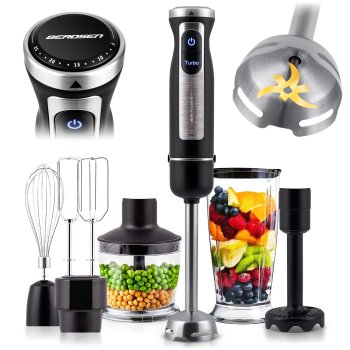 Berdsen BD-754 Hand Blender, 1500W, Black