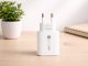Fast Wall Charger 20W USB/USB-C with 3-in-1 Cable, White
