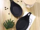 Silicone Spoon Rest and Kitchen Utensil Holder, Black
