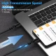 USB-C to USB-C Cable Maclean MCE492, 100W, PD, 10 Gbps, 5A, 2m, Black