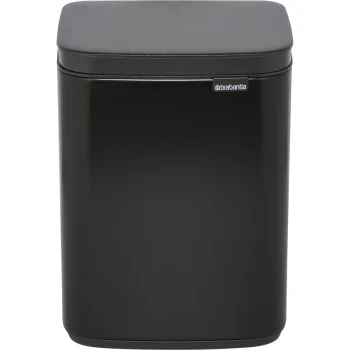 Brabantia Bo Waste Bin 4 L, Matt Black