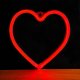 Forever Neon Dekoratīvā LED Lampa Figūra Gaismeklis Apgaismojums ar USB, Sirds | Decorative LED Lamp Figure...