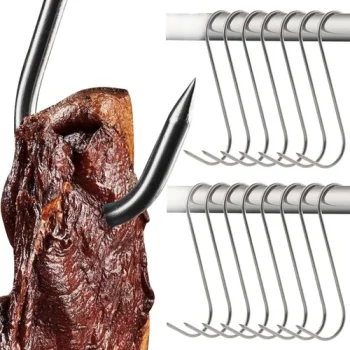 Smoking Hooks for Meat, Set of 15 Pcs