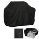 Waterproof BBQ Grill Tarpaulin XL Cover 170x61x117 cm, Black