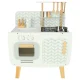 Lulilo Retro Wooden Play Kitchen for Kids with Accessories, 73 cm