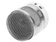Wireless Portable Mini Bluetooth Speaker MP3 Radio FM USB MicroSD, Silver