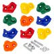 Kids Climbing Holds Set 4FIZJO 10 pcs, Multicolored
