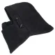 3-in-1 Fleece Balaclava Winter Face Mask, Black