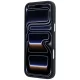 Karl Lagerfeld Grained Elongated Logo MagSafe Case for iPhone 17/18 Pro Max, Black