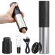 Elektriskais, automātiskais, uzlādējams korķviļķis / Vīna aksesuāru, piederumu komplekts | Electric Corkscrew...