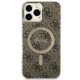 Guess iPhone 13 Pro Max Case 4G MagSafe, Brown