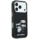 Karl Lagerfeld IML Karl&Choupette Sketch MagSafe Case for iPhone 17 Pro / 18 Pro - Black