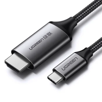 Ugreen HDMI to USB Type C Cable 4K 60Hz 1.5m Black-Gray (MM142 50570)