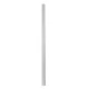 Aluminum Cable Cover Strip Maclean MCTV-897 S, 33x18x750 mm, Silver