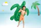 Intex Inflatable Turtle Ride-On Toy, 150 x 127 cm