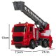 6-in-1 Fire Truck Toy Set for Kids, Rescue Vehicles 26305, red