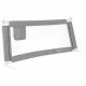 Bed Guard Rail 160 cm, Grey
