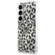 Guess IML Leopard Triangle MagSafe Case for Samsung Galaxy S26, Black