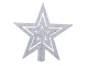 Christmas Tree Baubles Set 100 pcs + Star, Silver