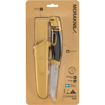 Morakniv Companion Spark Outdoor Knife, Yellow