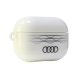Audi IML Geometric Pattern Case for AirPods Pro 2 White