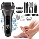 Rechargeable Electric Foot File and Callus Remover, Complete Pedicure Kit