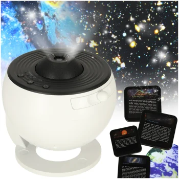 Star Projector and Night Light with 12 Discs, USB