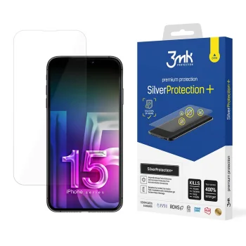 3Mk Protection SilverProtection+ Protective Film for Apple iPhone 15