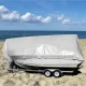 Iso Trade Gardlov 24653 Waterproof Tarpaulin 4x5m, Silver