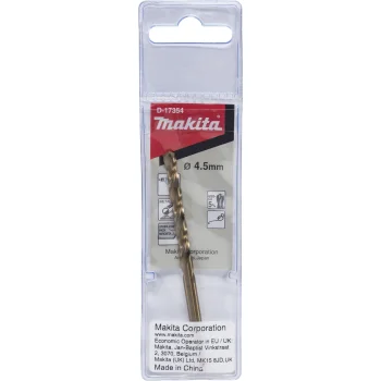 Makita HSS-Co Metal Drill Bit 4.5 x 80 mm D-17354