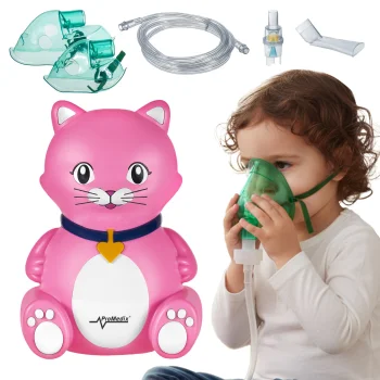 Promedix PR-816 Kids Inhaler (Cat) with Accessories