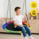 4Fizjo 2199 Kids Garden Swing Bocianie Gniazdo 90 cm, Multicolor
