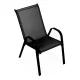 MultiGarden Garden Chair Set, 2 pcs, Black