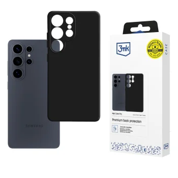3mk Matt Case Pro Case for Samsung Galaxy S26 Ultra - Matte Black