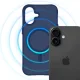 MagSafe Case 3mk iPhone 17 Blue Translucent