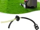 Fuel hose for petrol trimmer and brushcutter with filter, 10 mm, black