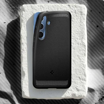 Spigen Rugged Armor Mag Case for Samsung Galaxy S25, Matte Black