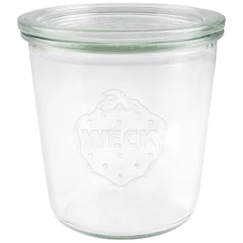 WECK Mold Jar Glass Jars 580ml, Set of 6