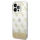 Guess iPhone 14 Pro Max Case 4G Pattern Script, Gold