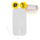 4Fizjo TENS Electrostimulation Elbow Band, Silver-White